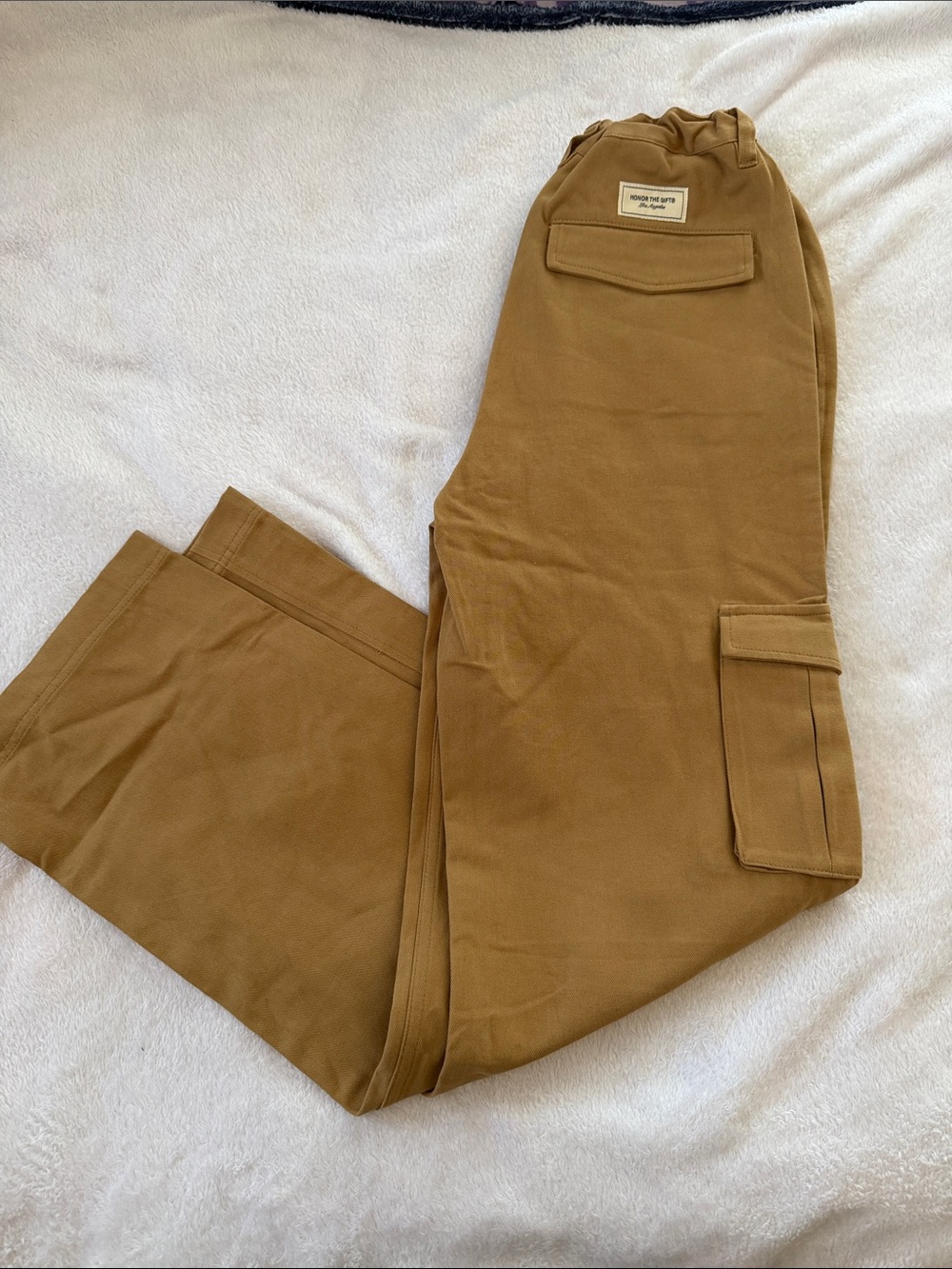 Kids Cargo Pants in Brown - Casual Everyday Bottoms